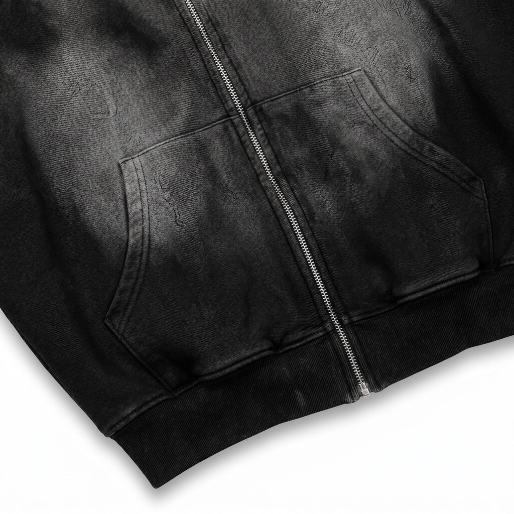 Rogue Club Etch Zip Hoodie