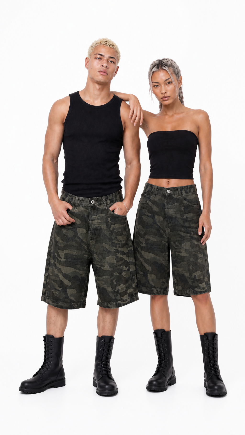 Rogue Club Ghost Camo Shorts