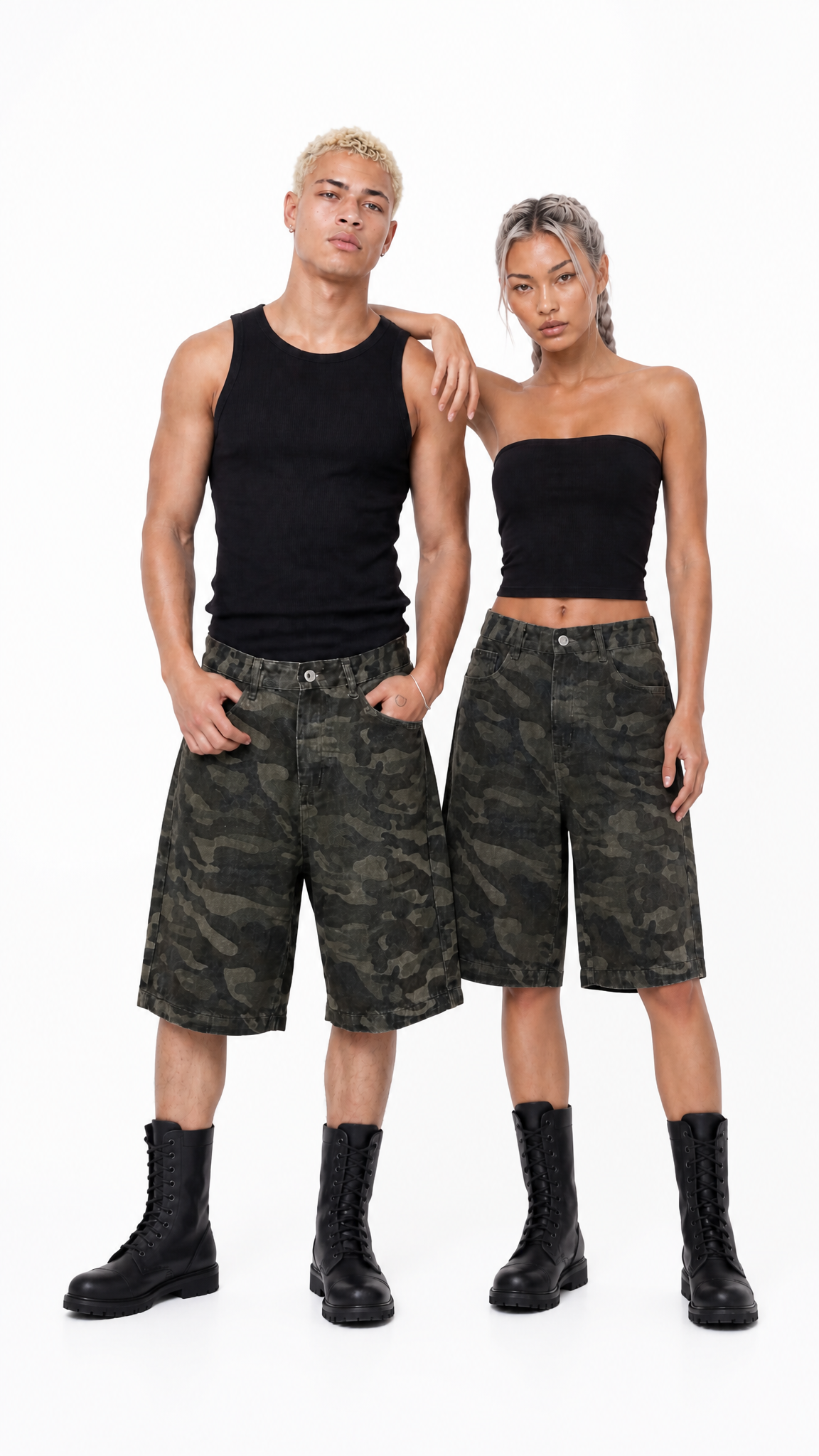 Rogue Club Ghost Camo Shorts