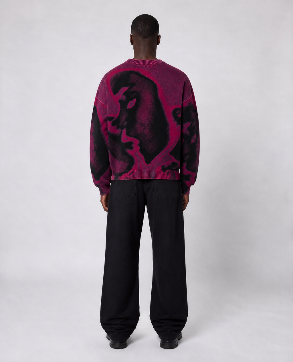 Rogue-Club Oversized Love Sweater
