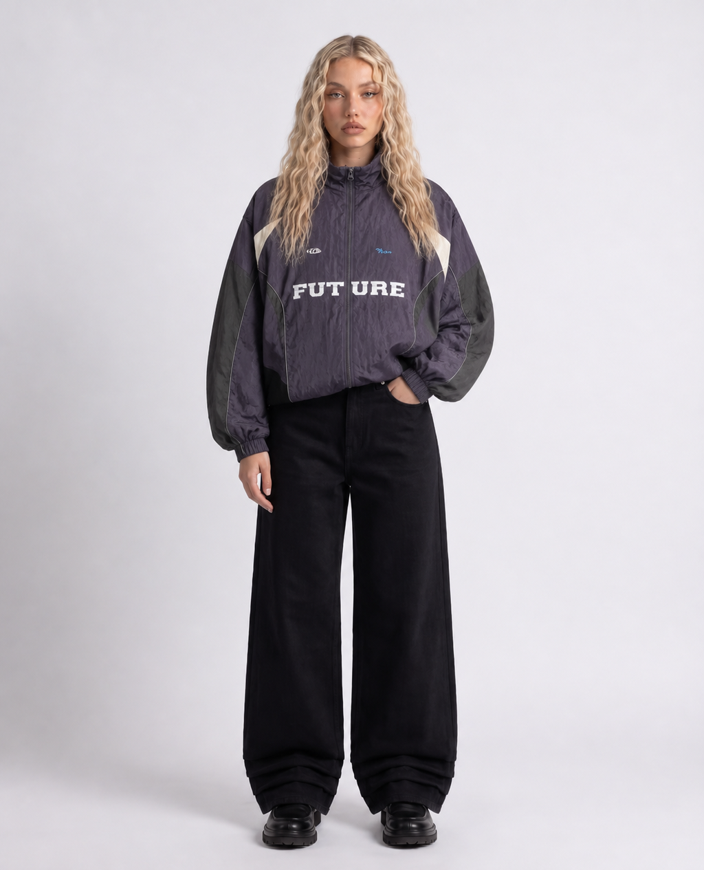Rogue-Club Retro Track Jacket