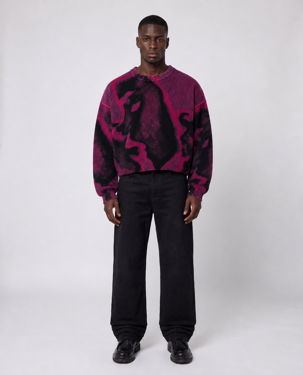 Rogue-Club Oversized Love Sweater
