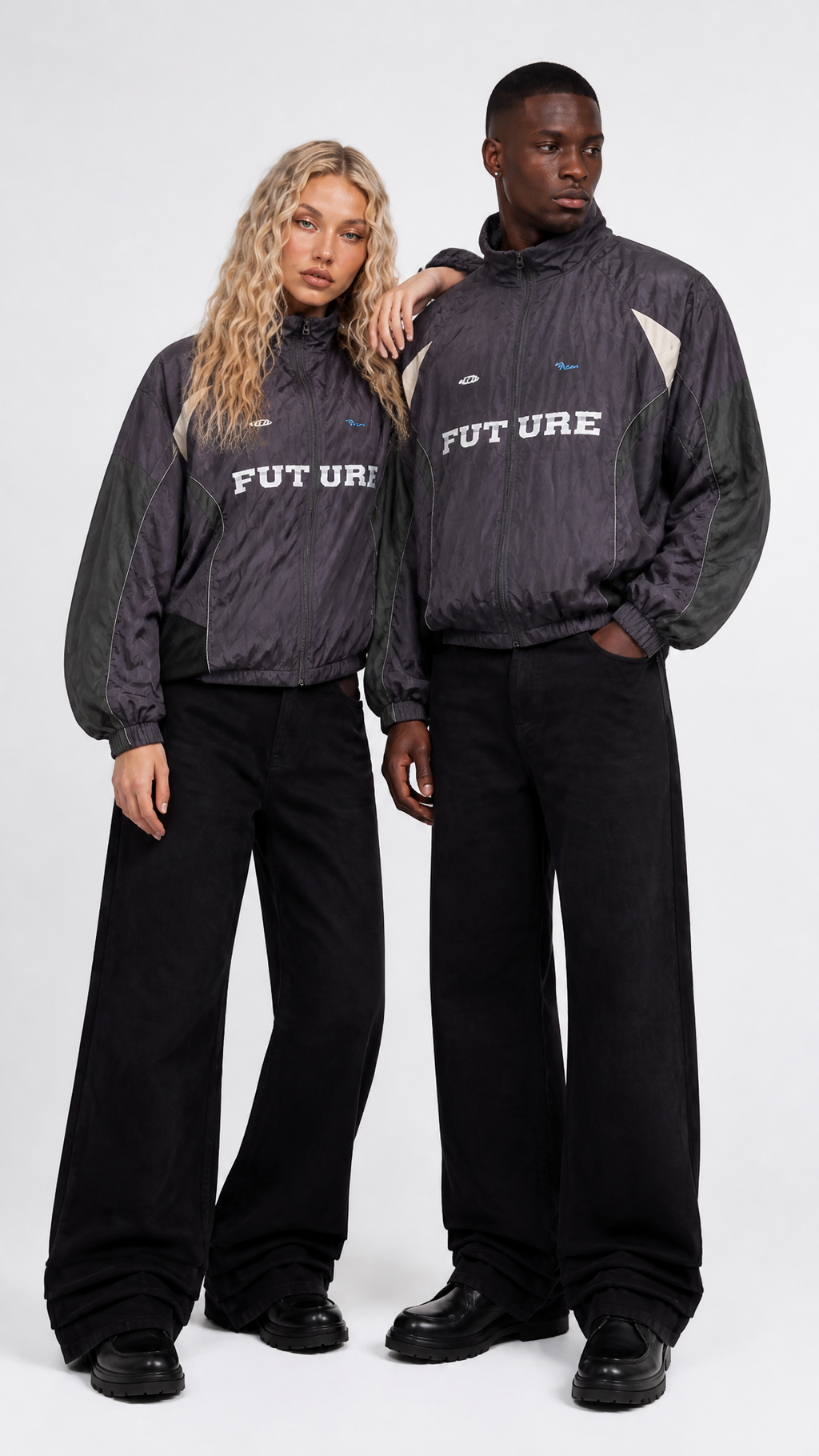 Rogue-Club Retro Track Jacket