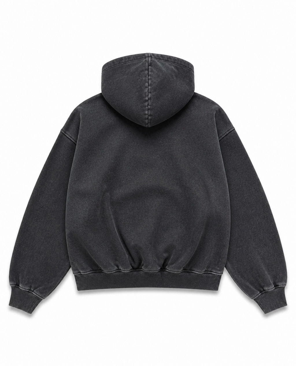 Rogue-Club Acid Wash Zip Hoodie