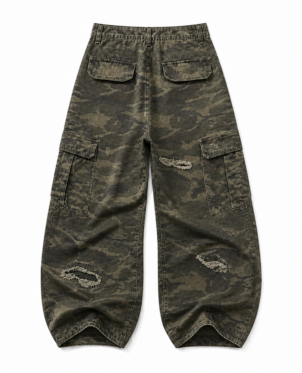 Rogue-Club Camo Cargo Jeans