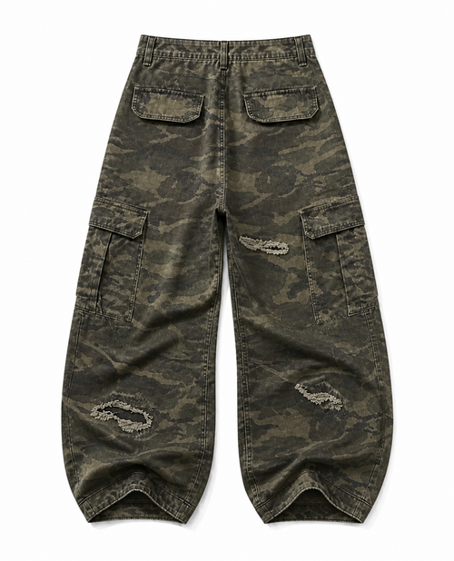 Rogue-Club Camo Cargo Jeans