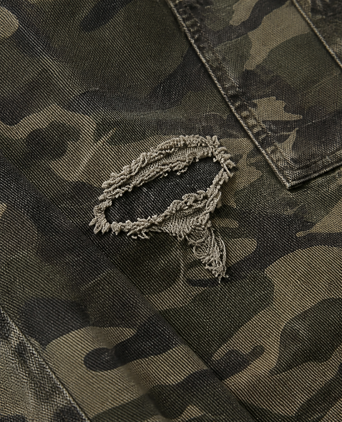 Rogue-Club Camo Cargo Jeans