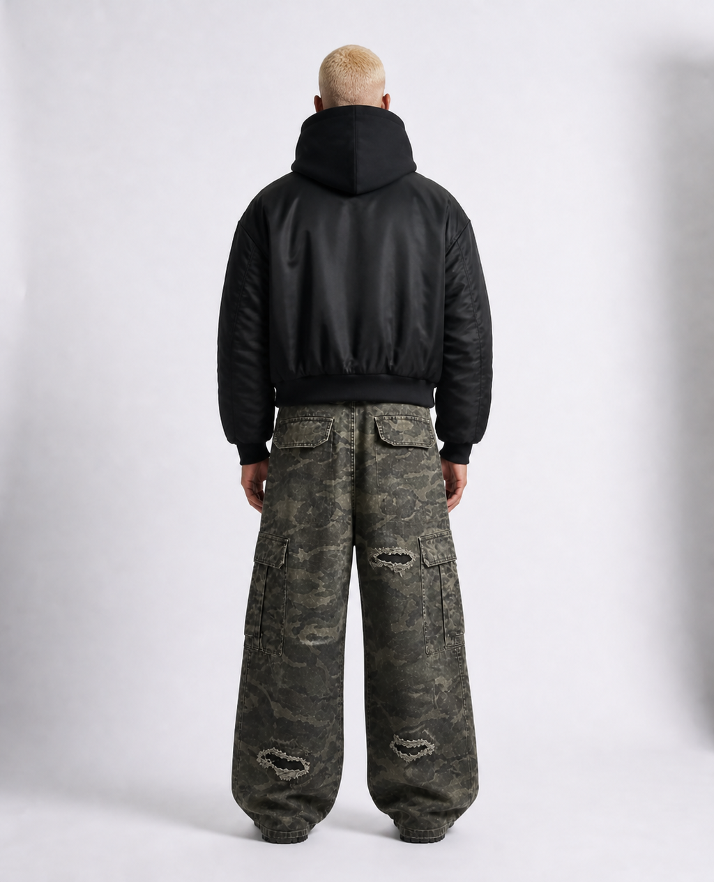 Rogue-Club Camo Cargo Jeans