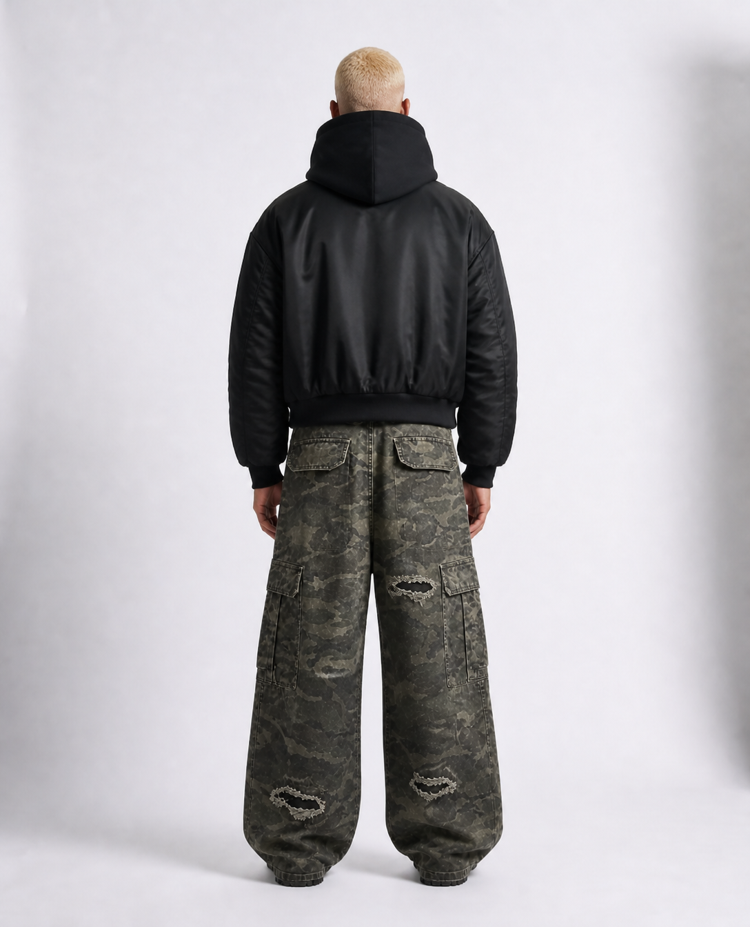 Rogue-Club Camo Cargo Jeans