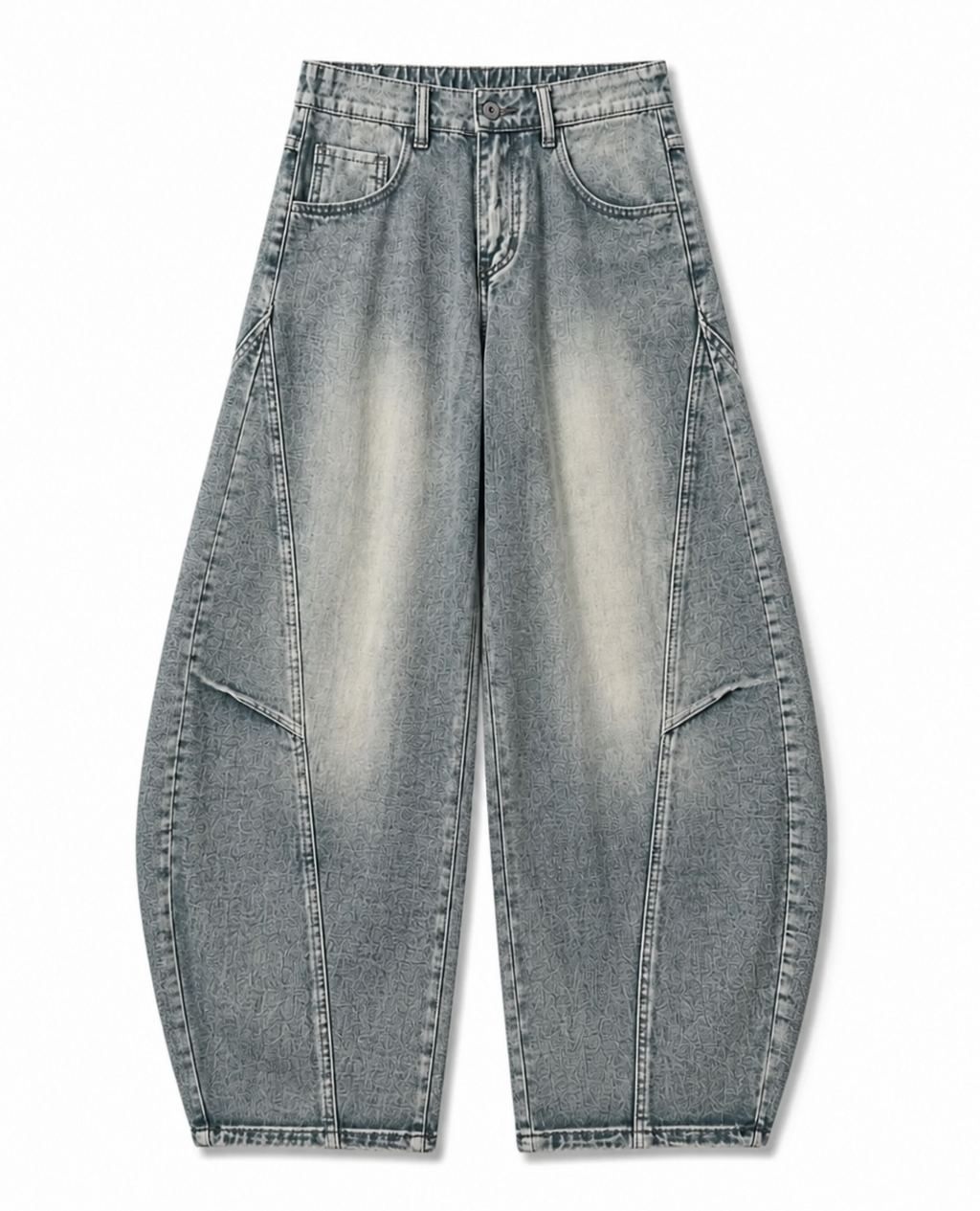 Rogue-Club Curved Wide Leg Jeans
