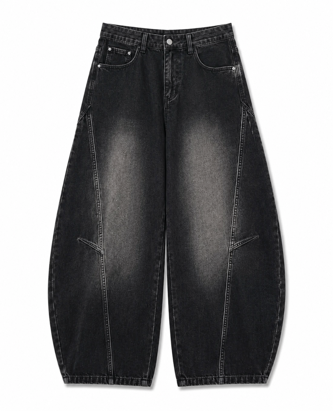 Rogue-Club Curved Wide Leg Jeans