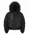 Rogue-Club Fur Bomber Jacket