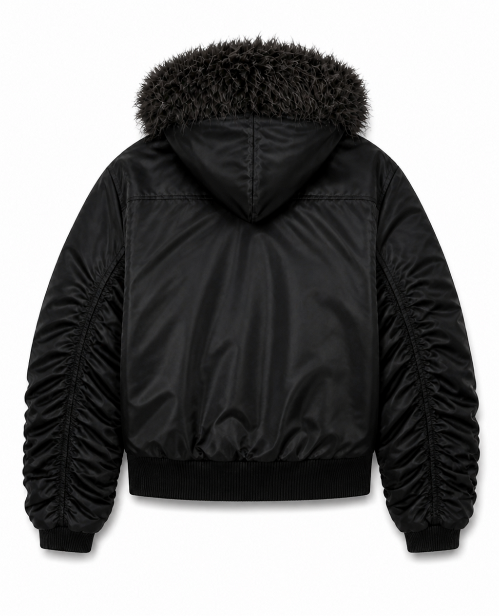 Rogue-Club Fur Bomber Jacket