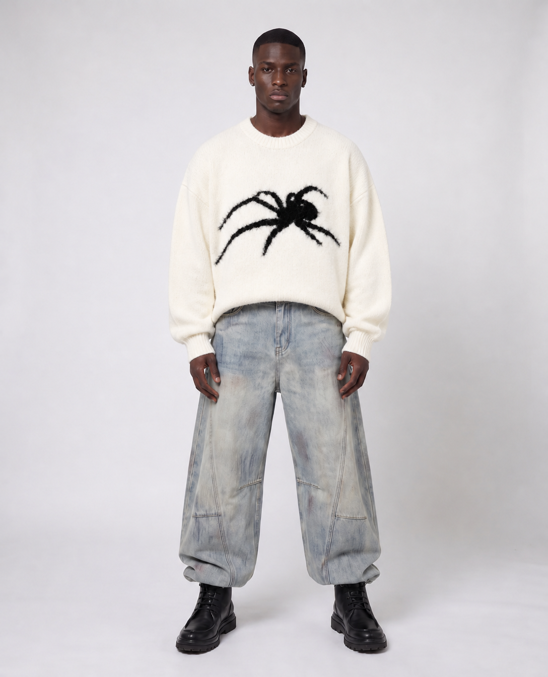 Rogue-Club Oversized Knit Sweater