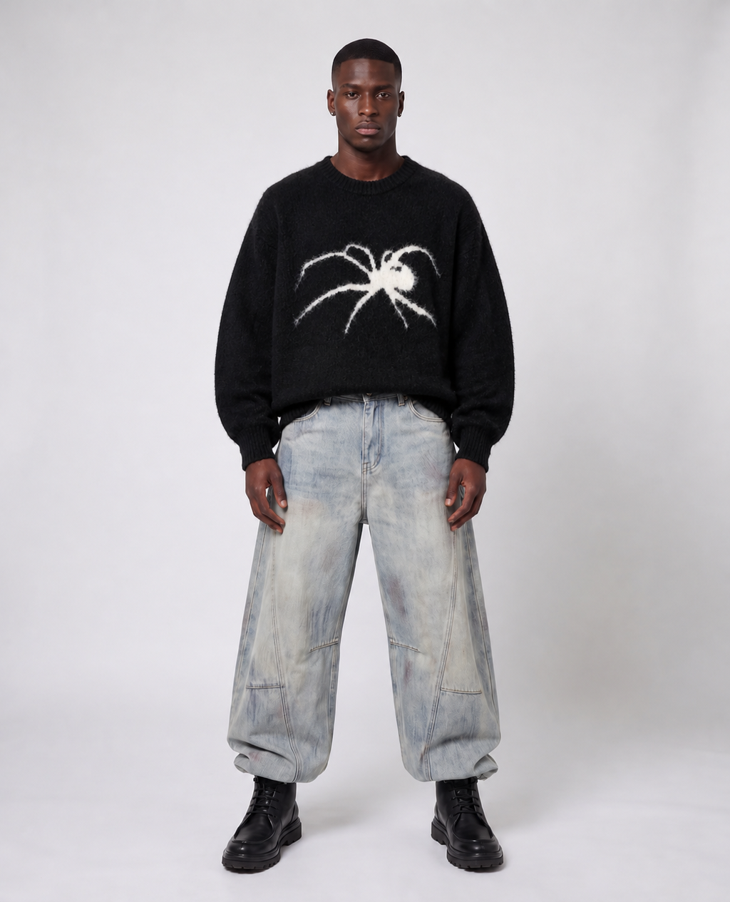 Rogue-Club Oversized Knit Sweater