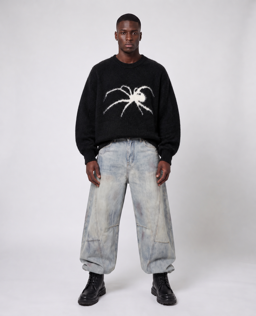 Rogue-Club Oversized Knit Sweater