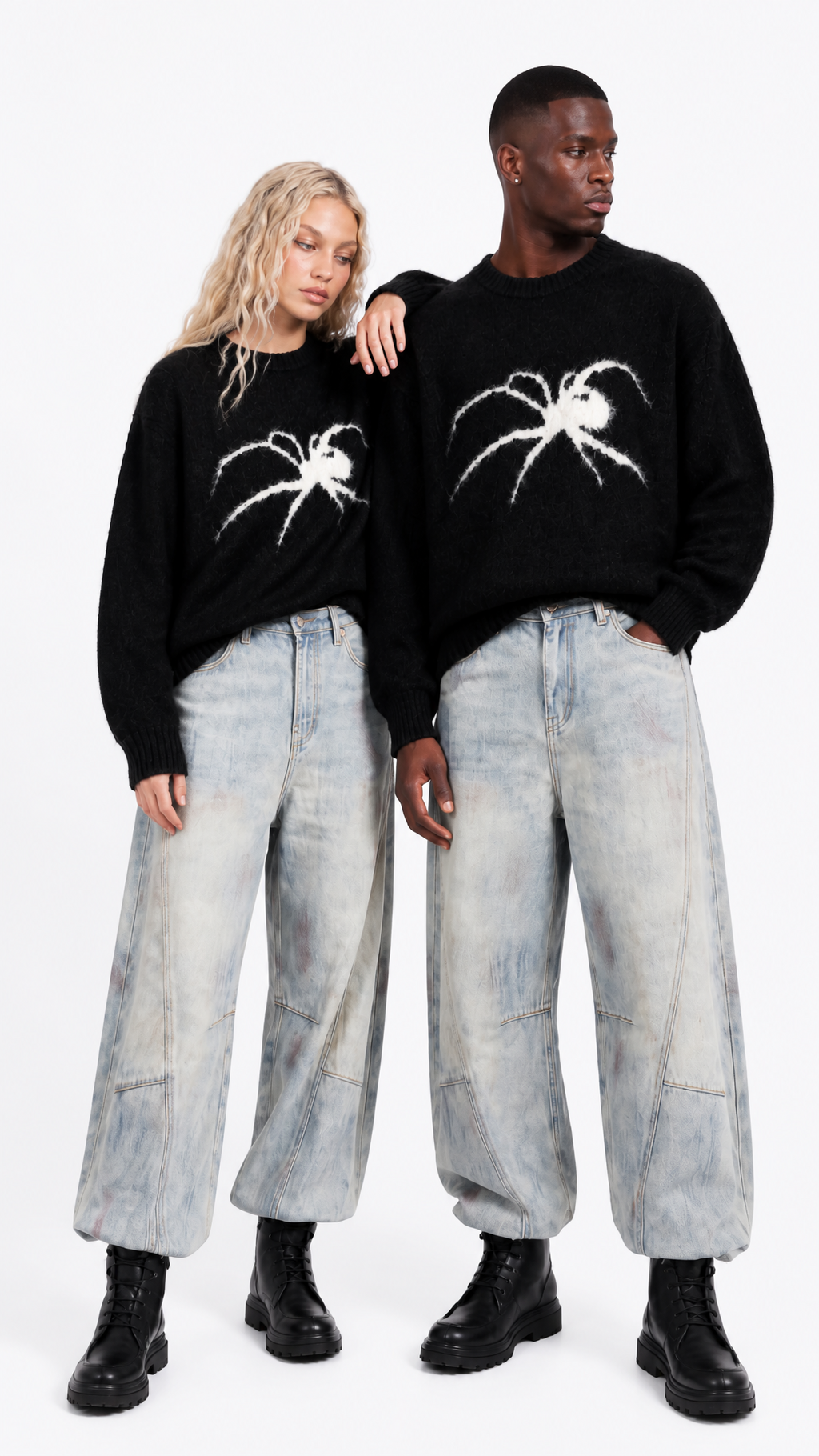 Rogue-Club Oversized Knit Sweater