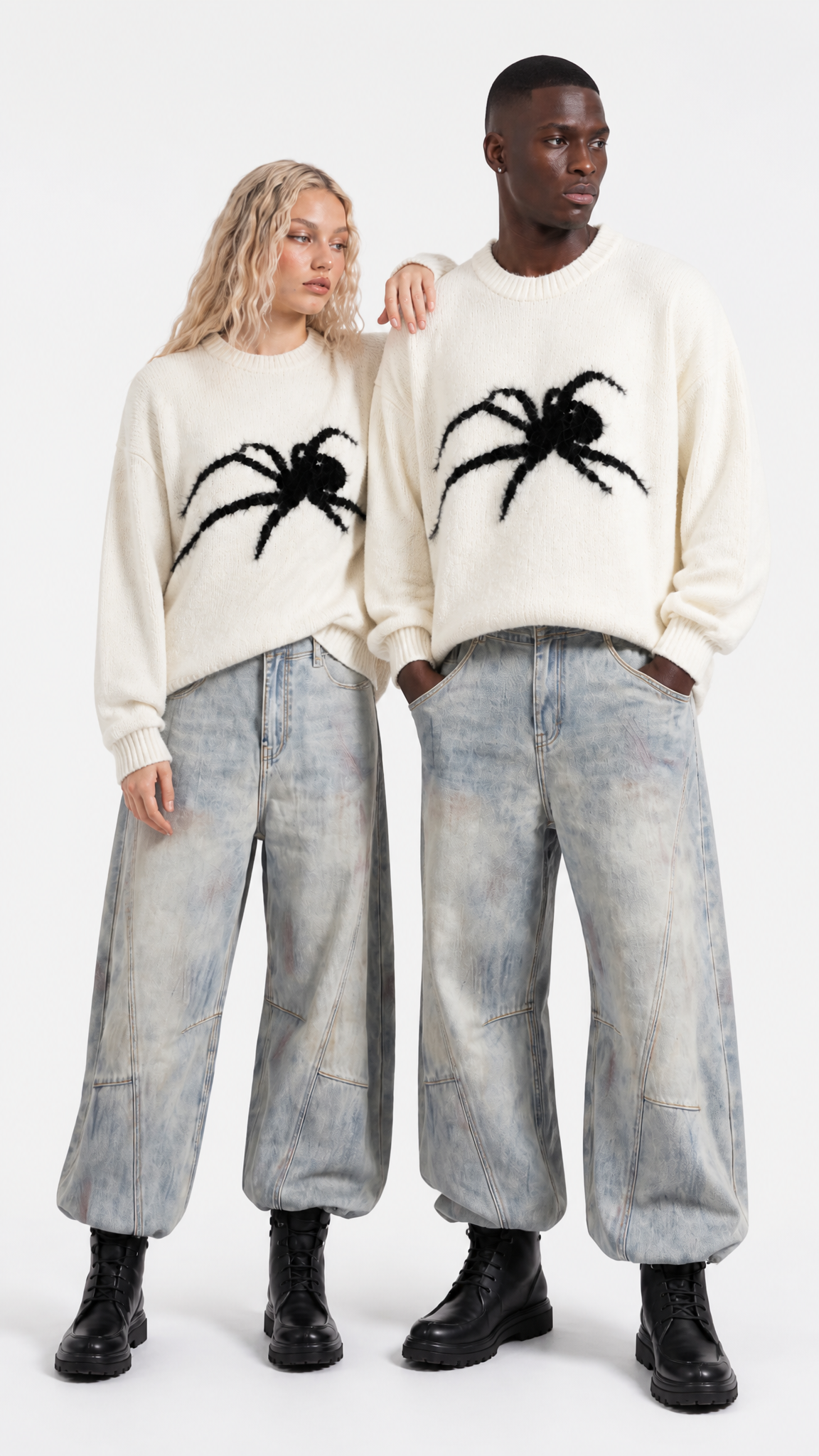 Rogue-Club Oversized Knit Sweater