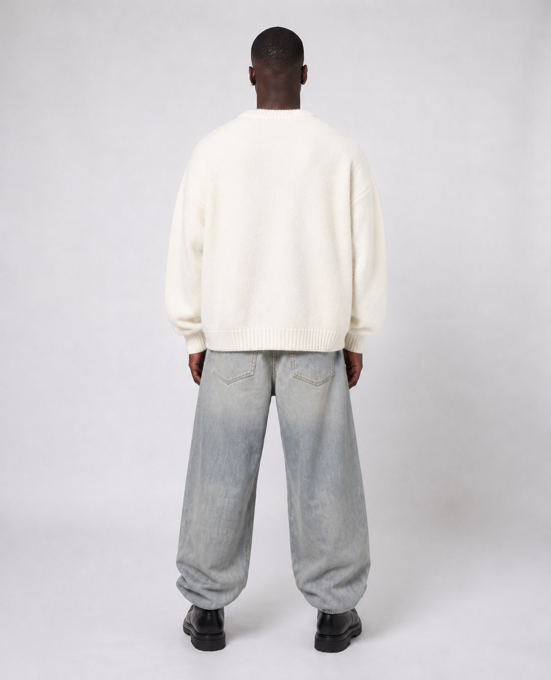 Rogue-Club Oversized Knit Sweater