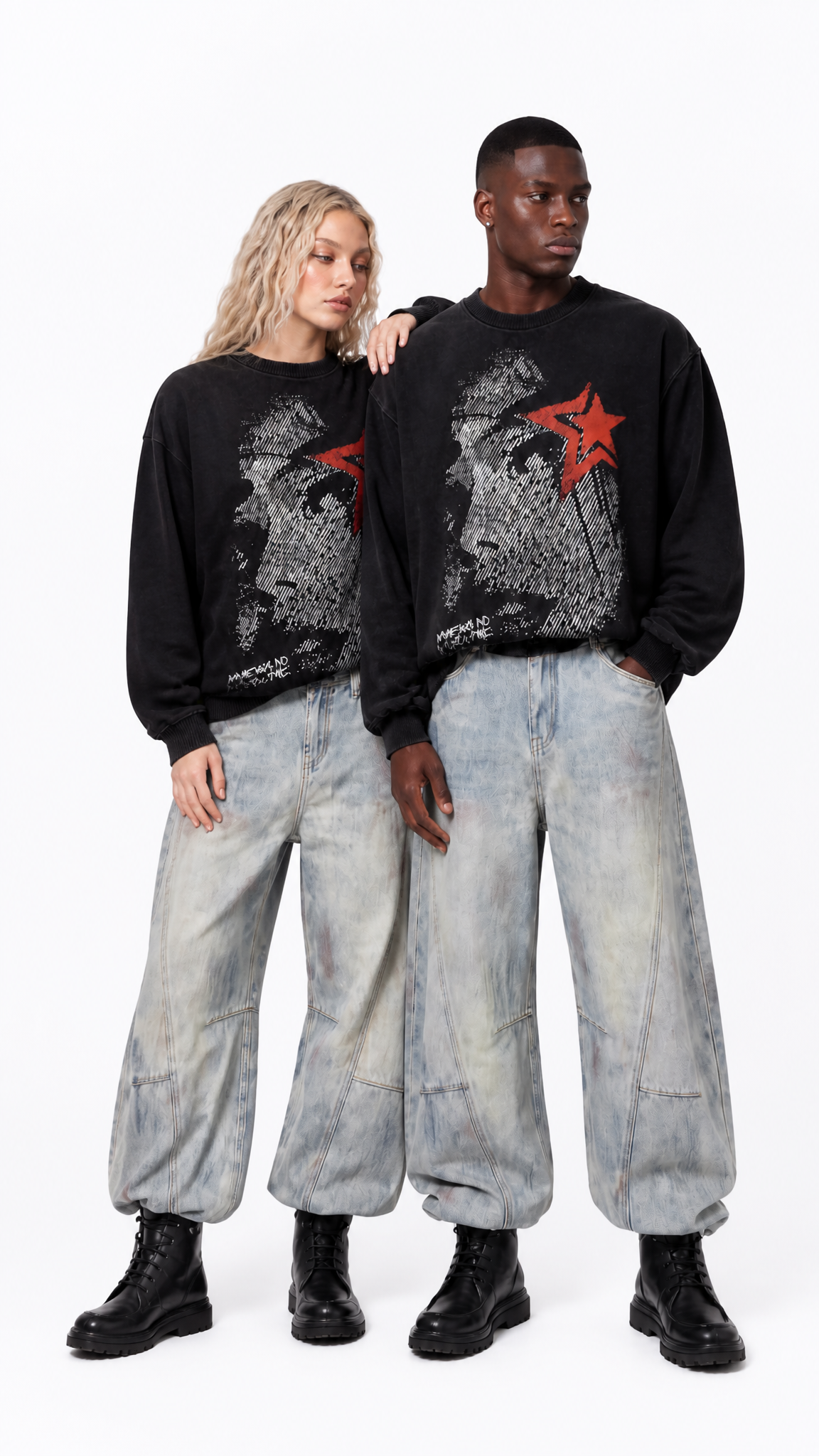 Rogue-Club Oversized Streetwear Sweatshirt