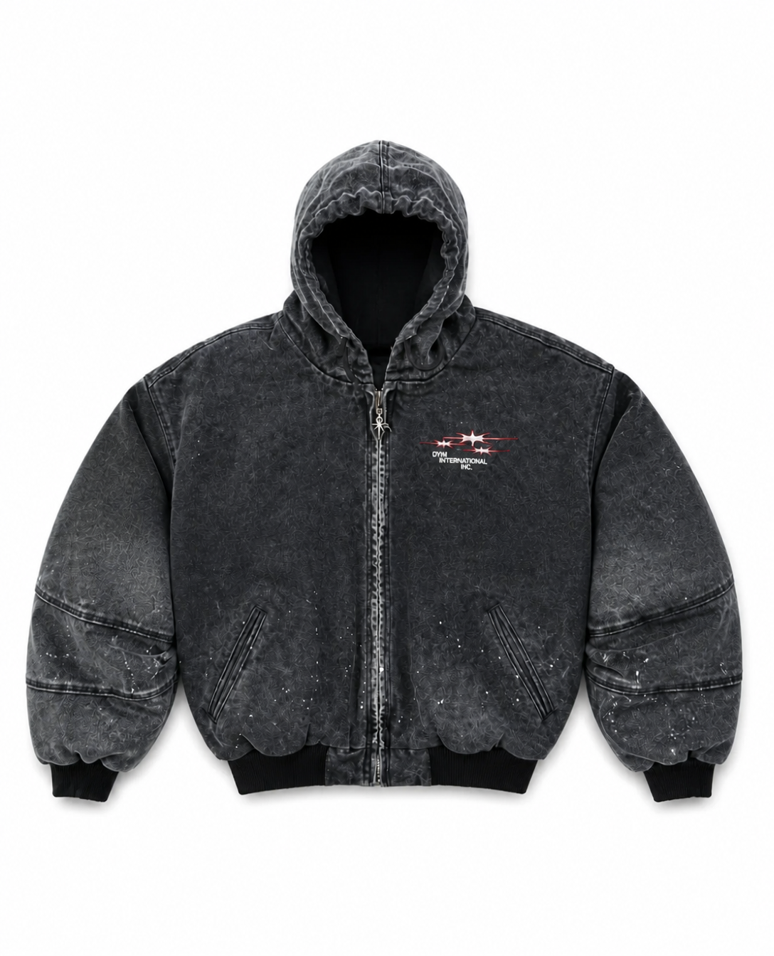 Rogue-Club Padded Zip Hoodie
