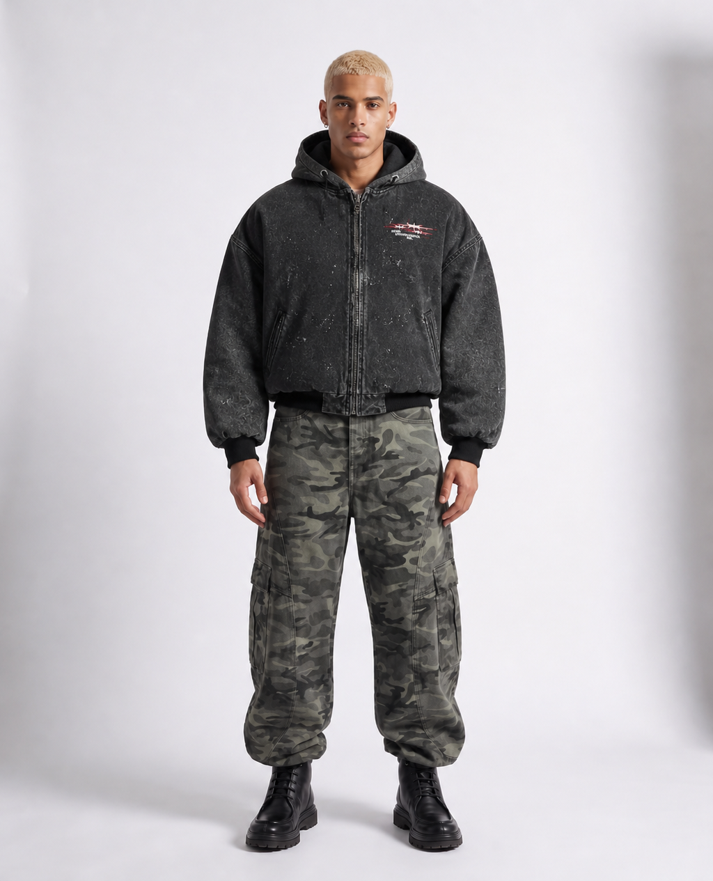 Rogue-Club Padded Zip Hoodie