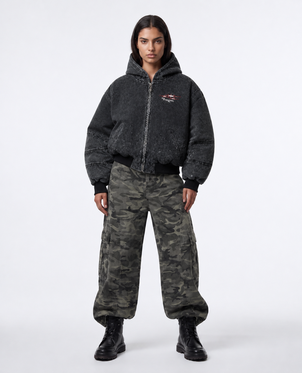 Rogue-Club Padded Zip Hoodie