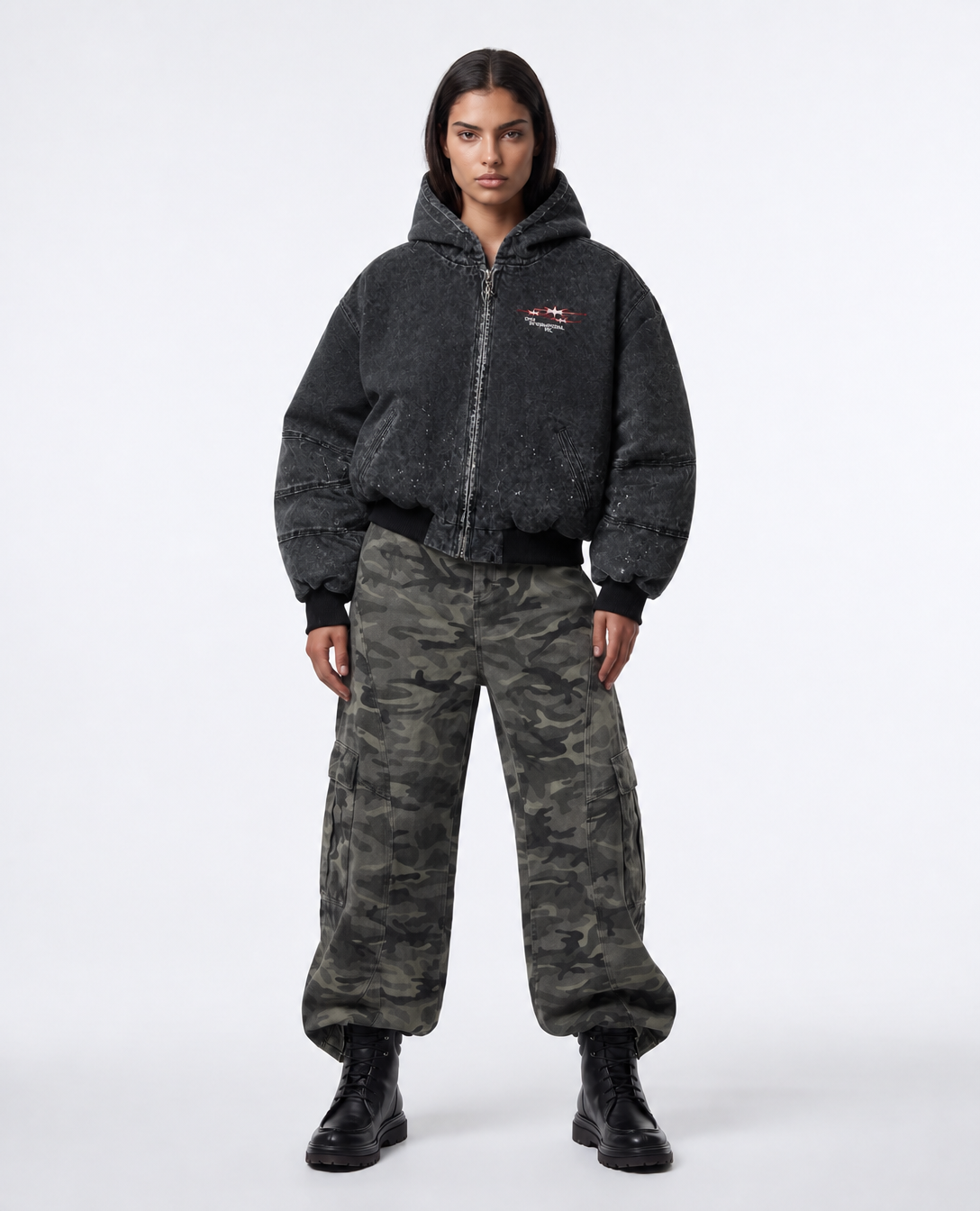 Rogue-Club Padded Zip Hoodie