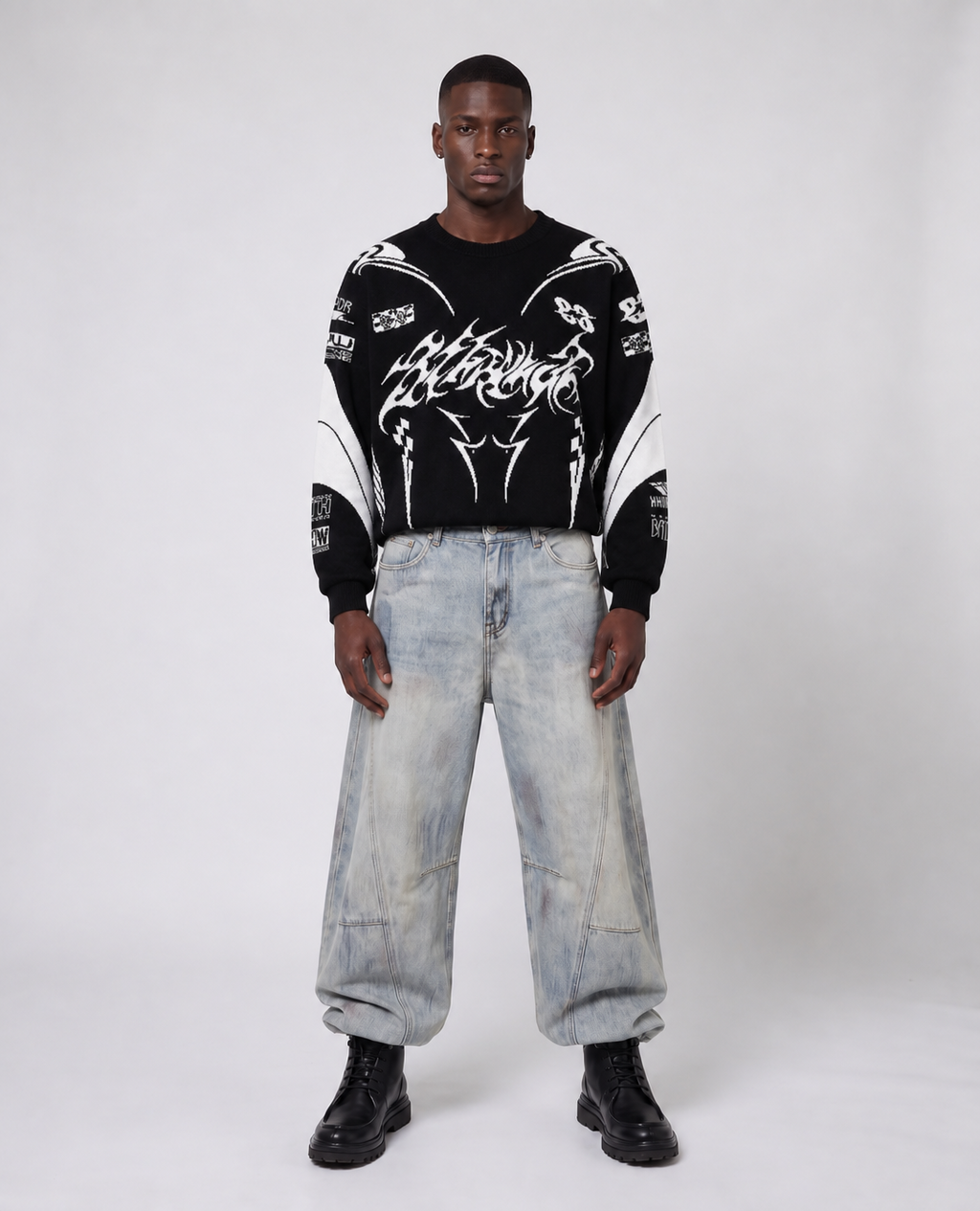 Rogue-Club Racing Knit Sweater