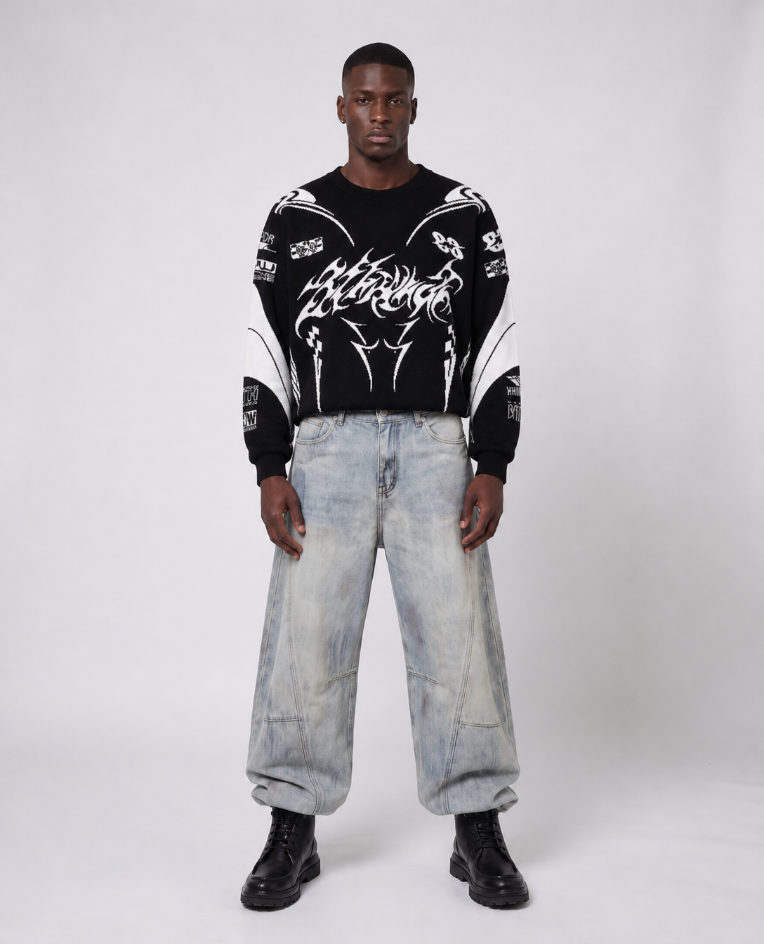 Rogue-Club Racing Knit Sweater