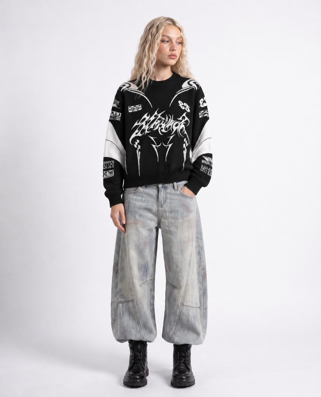 Rogue-Club Racing Knit Sweater