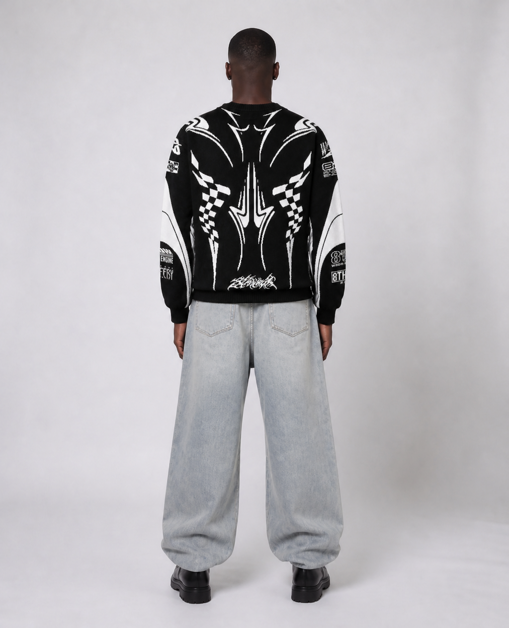 Rogue-Club Racing Knit Sweater