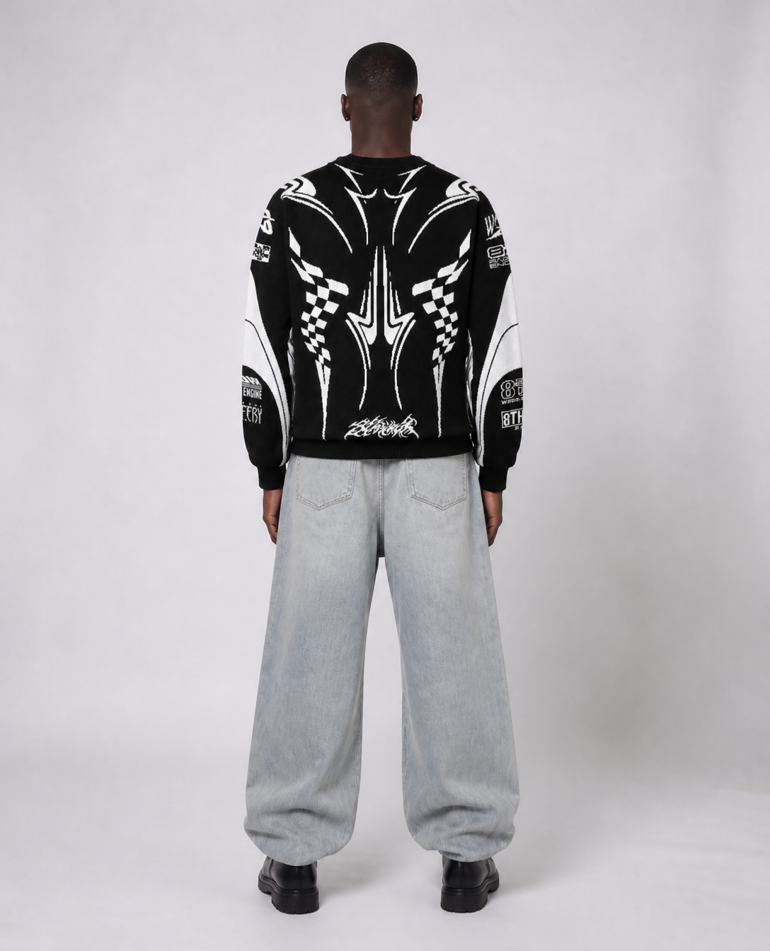 Rogue-Club Racing Knit Sweater
