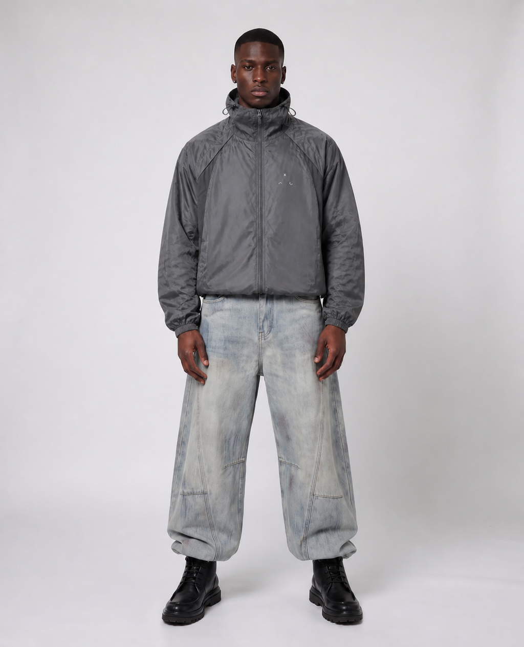 Rogue-Club Streetwear Shell Jacket