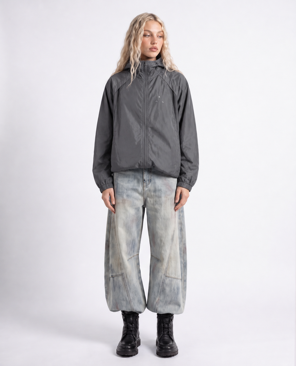 Rogue-Club Streetwear Shell Jacket