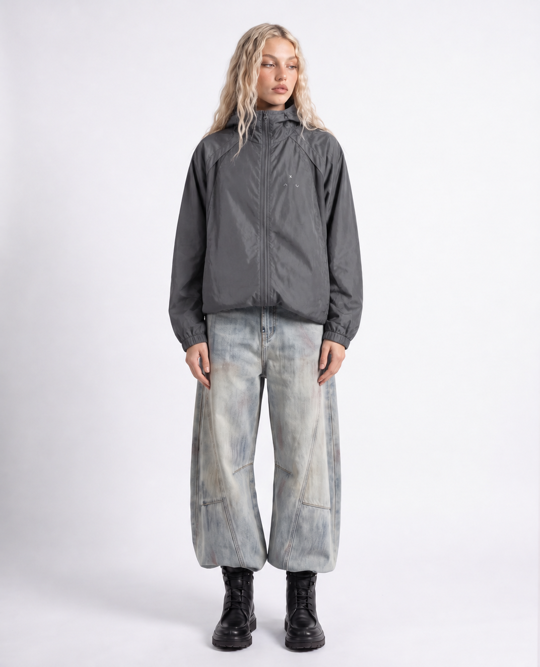 Rogue-Club Streetwear Shell Jacket