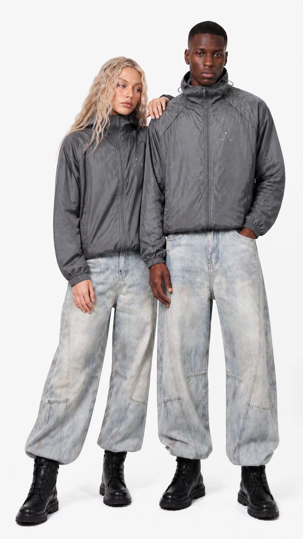 Rogue-Club Streetwear Shell Jacket