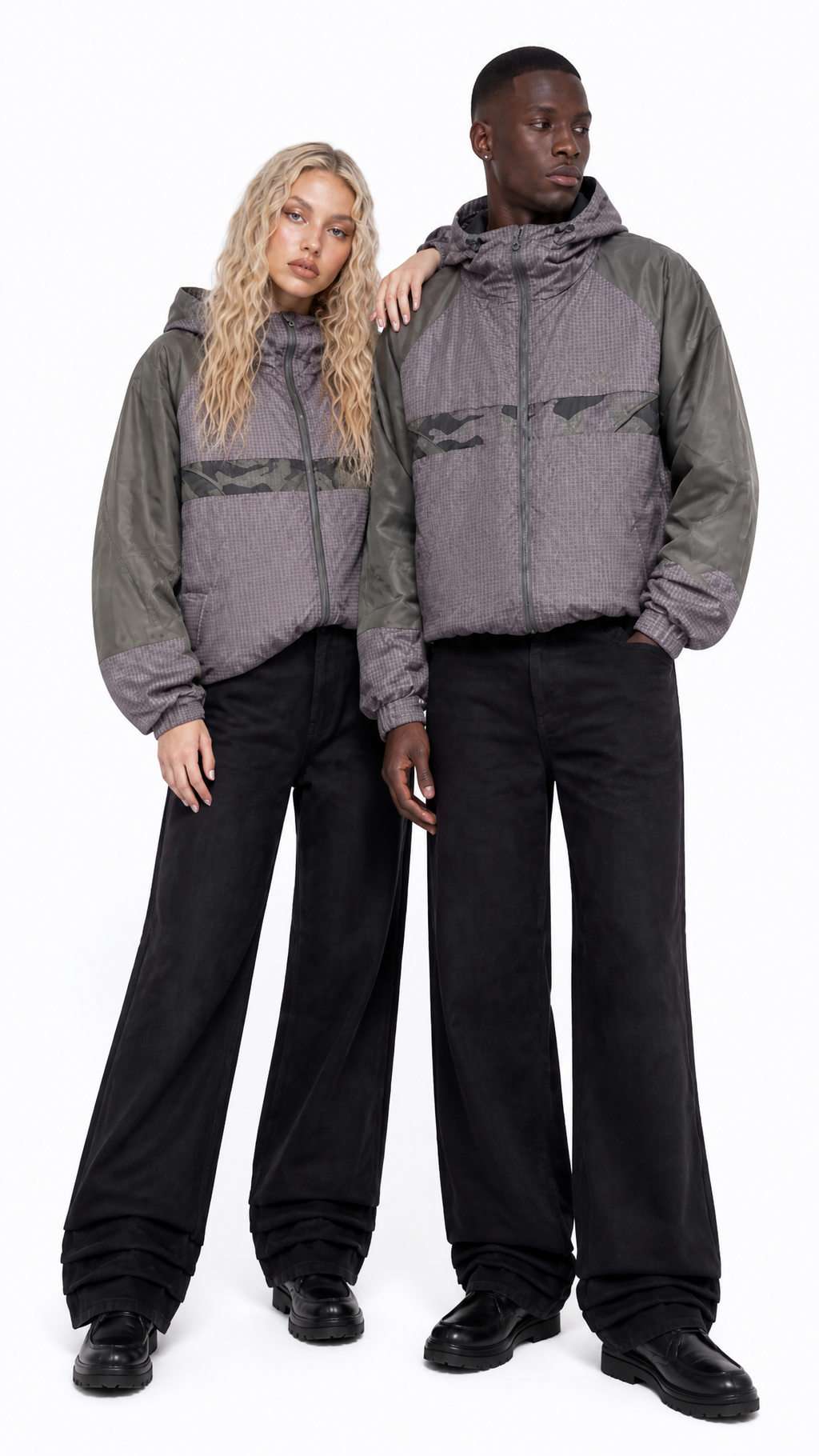 Rogue-Club Streetwear Shell Jacket