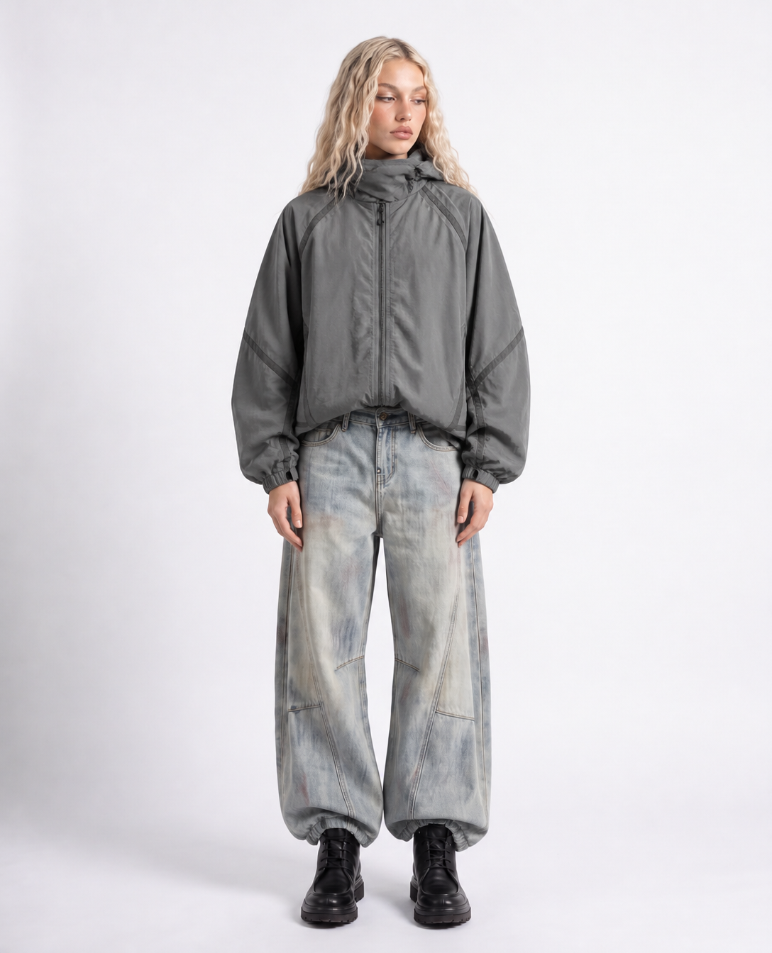 Rogue-Club Streetwear Windbreaker Jacket