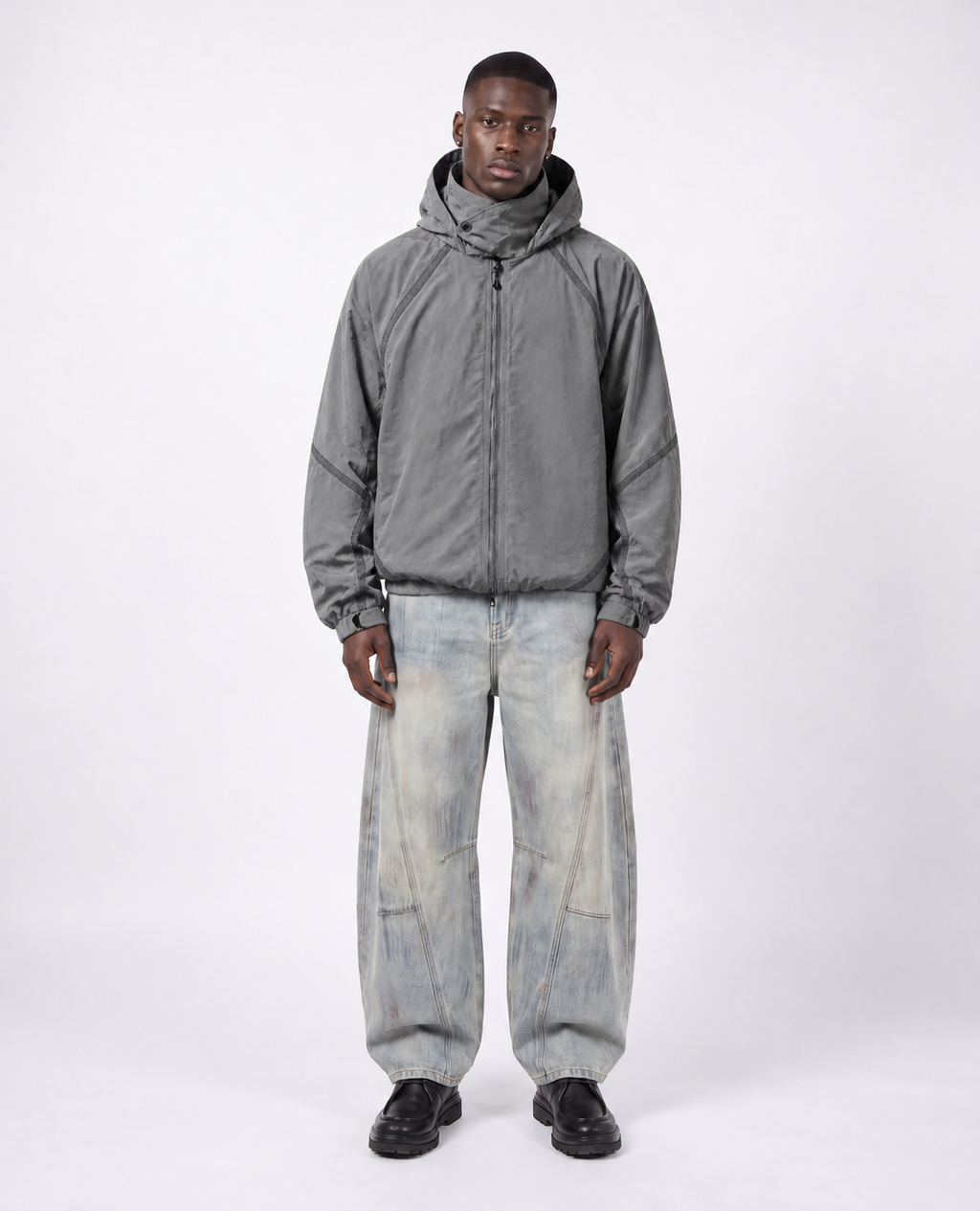 Rogue-Club Streetwear Windbreaker Jacket