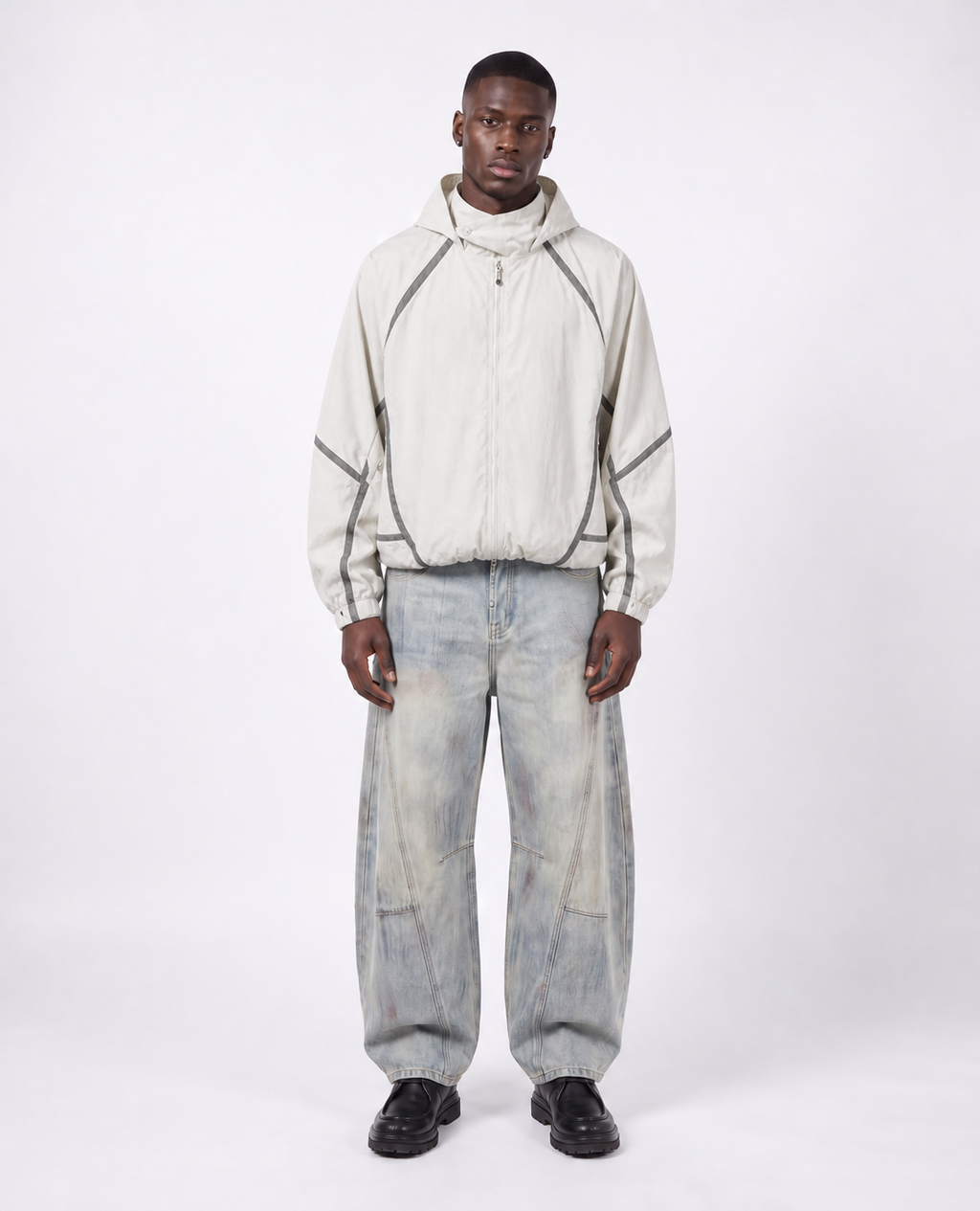 Rogue-Club Streetwear Windbreaker Jacket