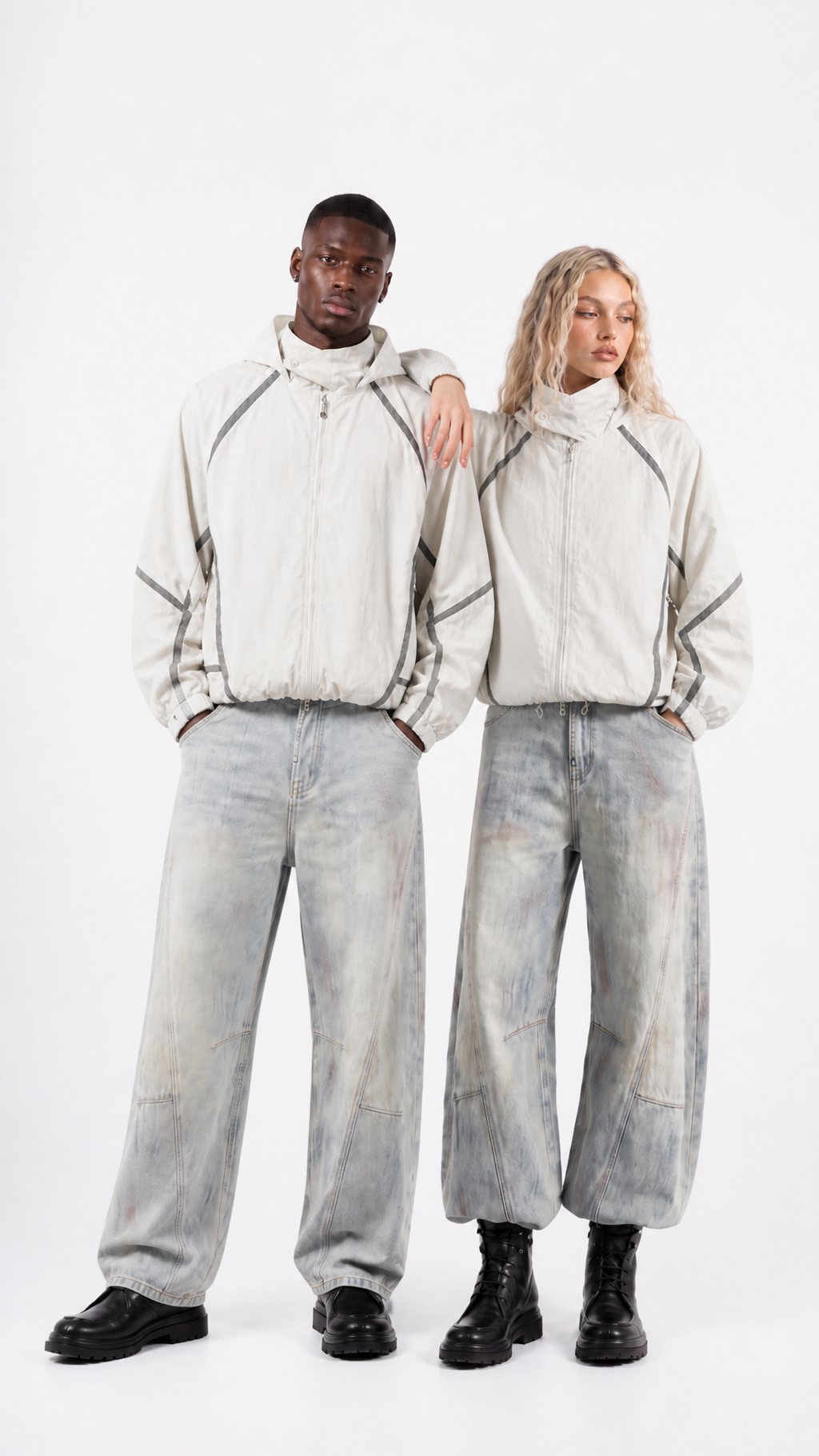 Rogue-Club Streetwear Windbreaker Jacket