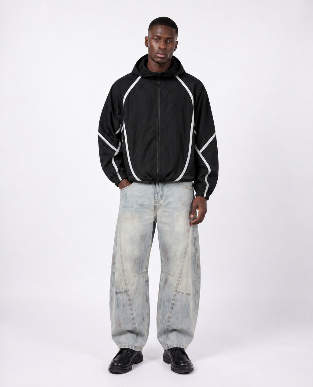 Rogue-Club Streetwear Windbreaker Jacket
