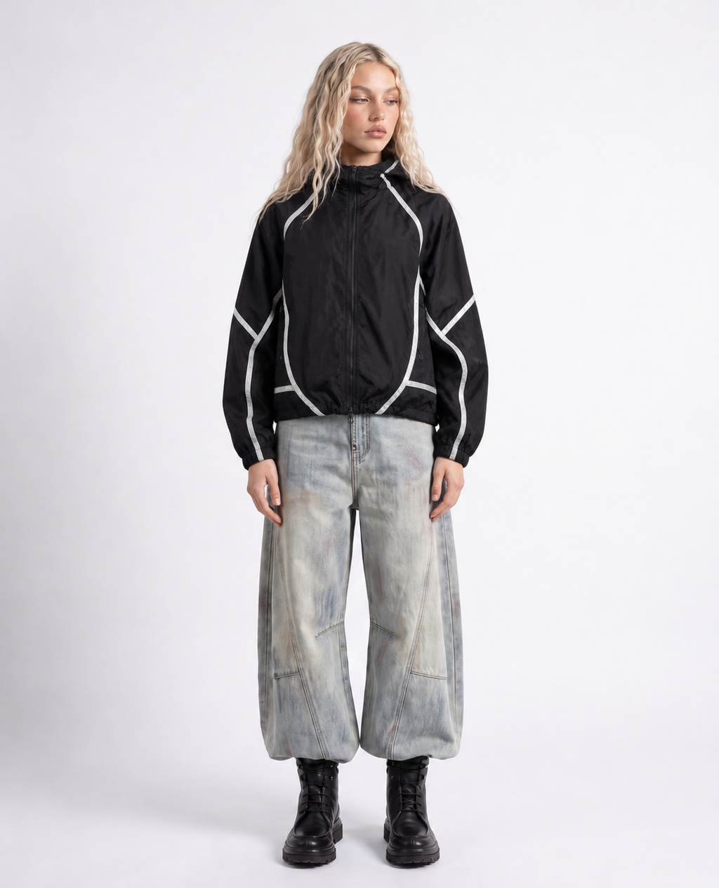 Rogue-Club Streetwear Windbreaker Jacket