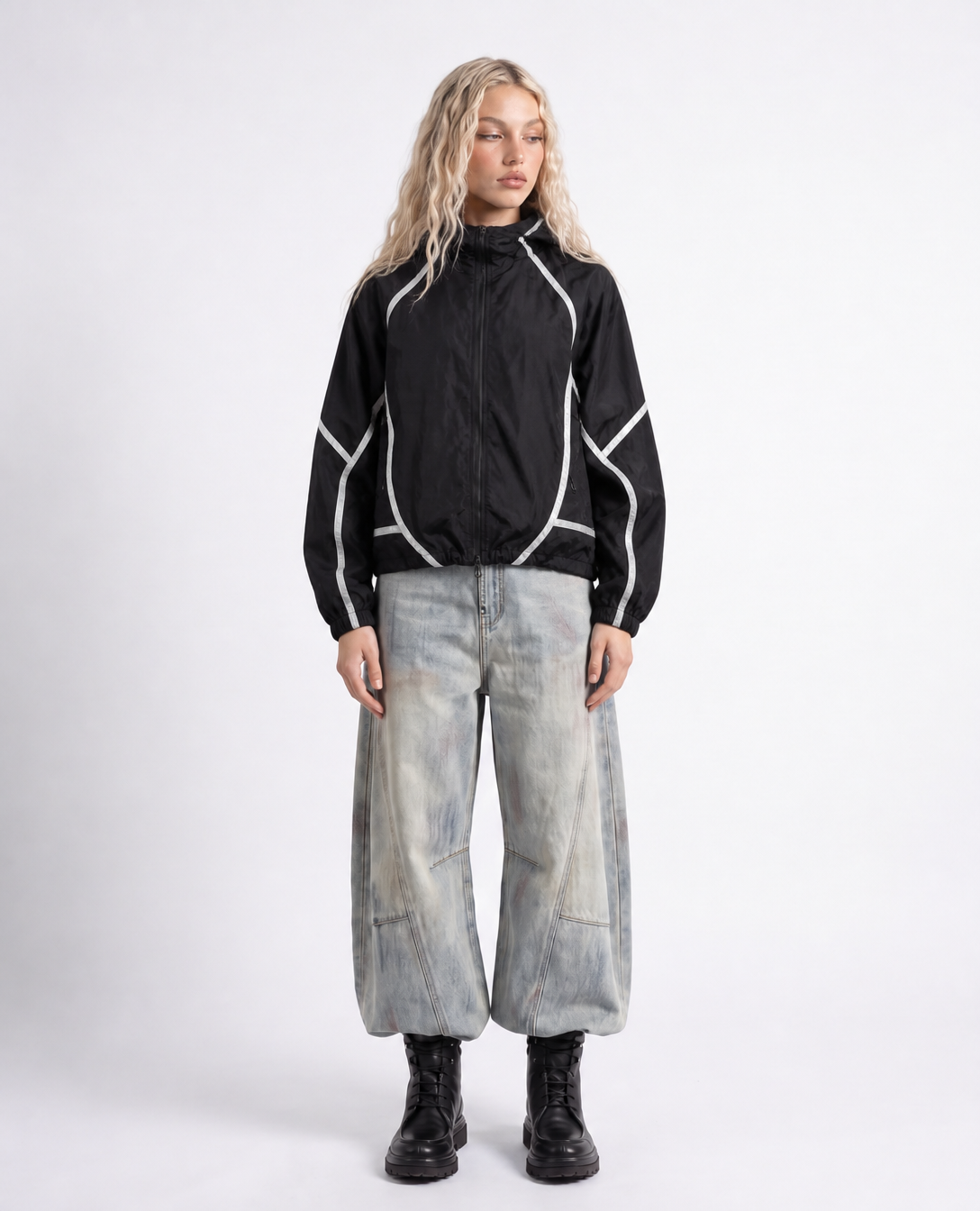 Rogue-Club Streetwear Windbreaker Jacket