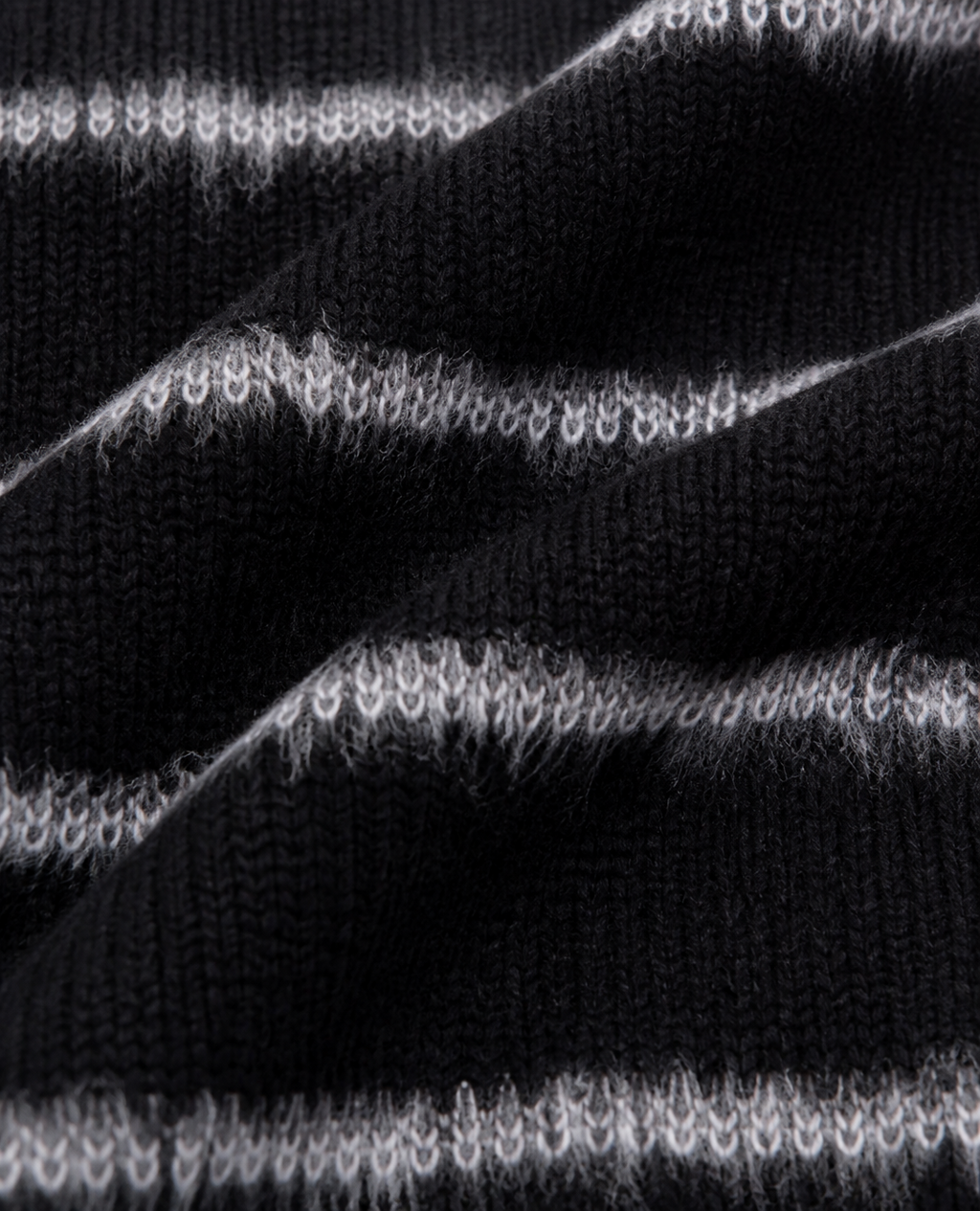 Rogue-Club Striped Knit Sweater