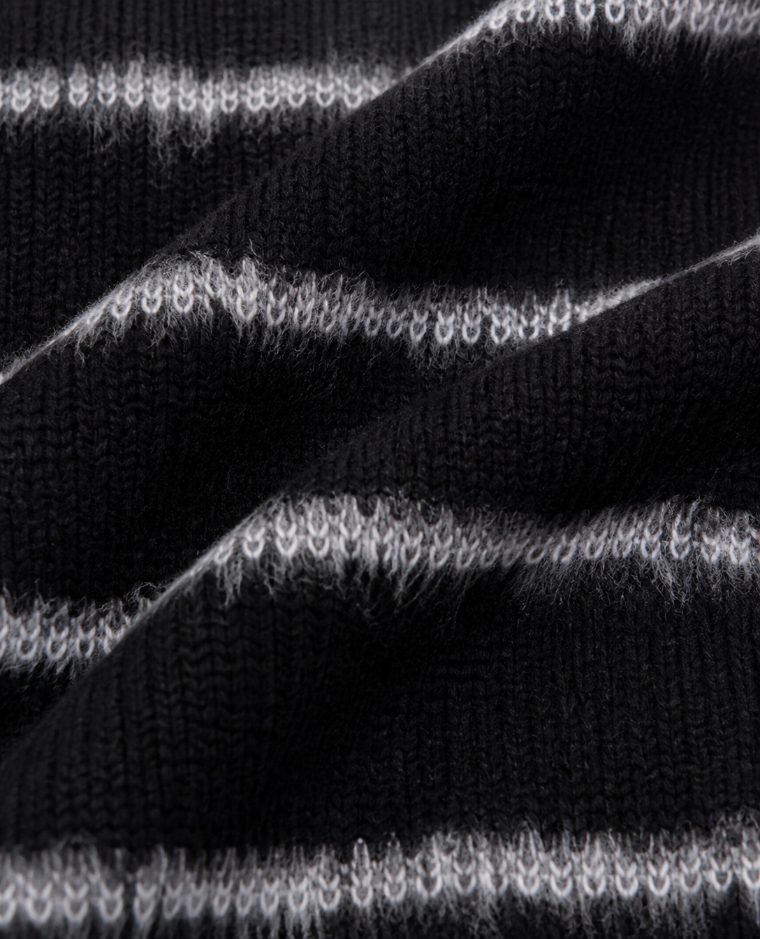 Rogue-Club Striped Knit Sweater