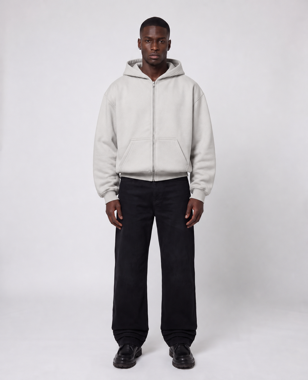 Rogue-Club Washed Zip Hoodie
