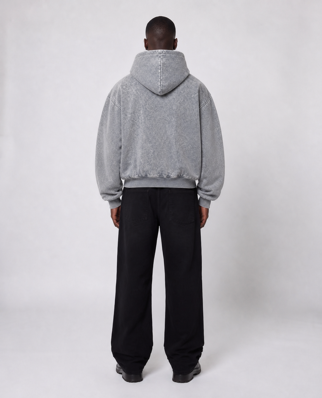 Rogue-Club Washed Zip Hoodie