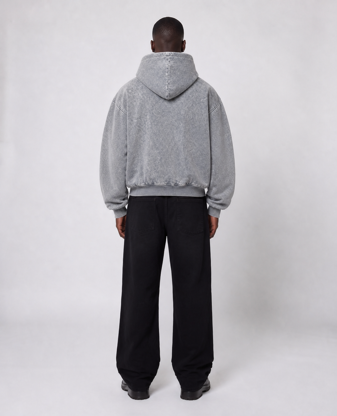 Rogue-Club Washed Zip Hoodie